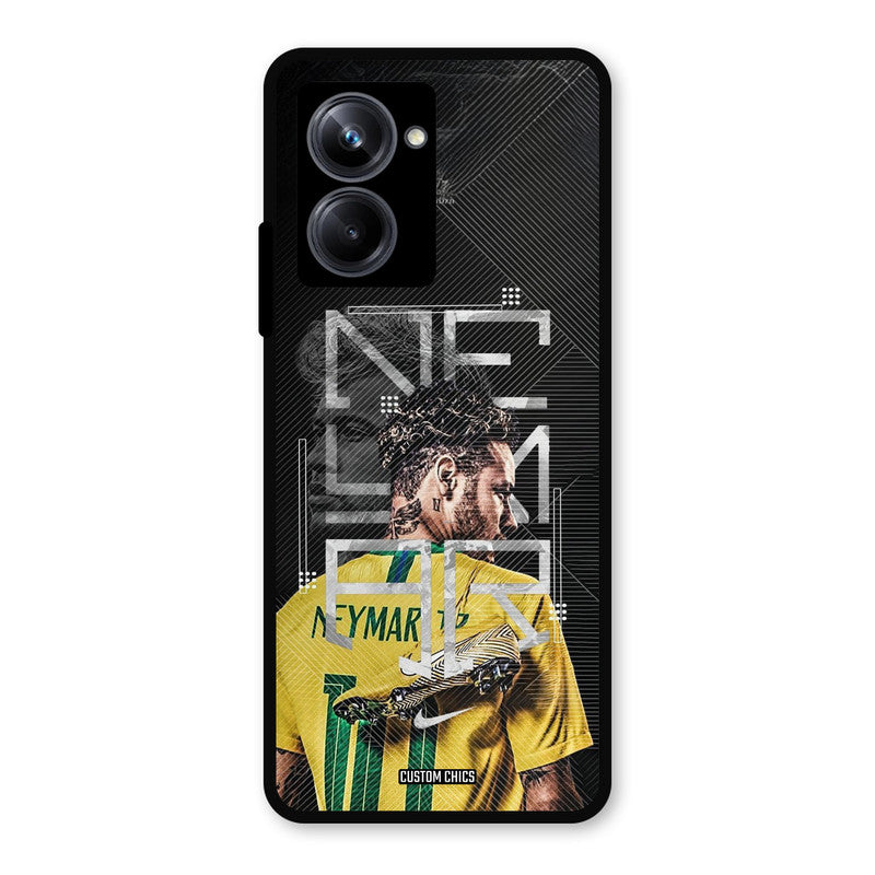 Cool Neymar Realme 10 Pro Mobile Back Cover - Sports PrintShield Case