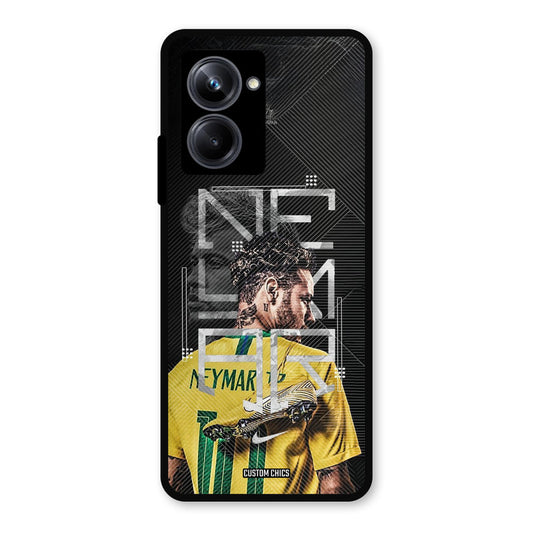 Cool Neymar Realme 10 Pro Mobile Back Cover - Sports PrintShield Case