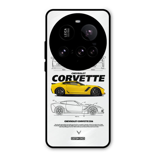 Corvette Yellow Xiaomi Mi 15 Ultra Mobile Back Cover - Car&Bike PrintShield Case