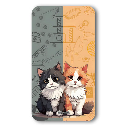 Couple Cat Case – Premium PrintShield Mobile Cover