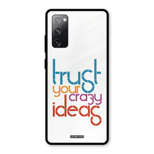 Crazy Idea Samsung Galaxy S20 FE 5G Mobile Back Cover - Typography PrintShield Case
