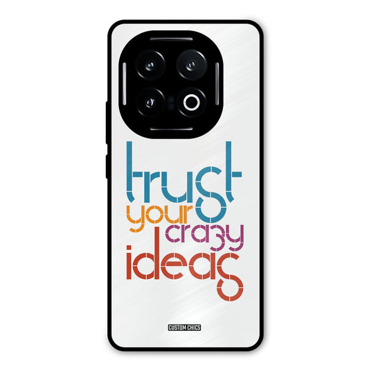 Crazy Idea iQOO 13 Mobile Back Cover - Typography PrintShield Case