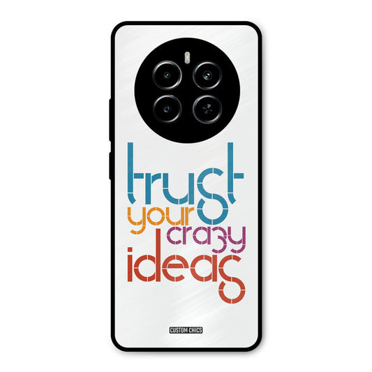 Crazy Idea Realme P1 5G Mobile Back Cover - Typography PrintShield Case