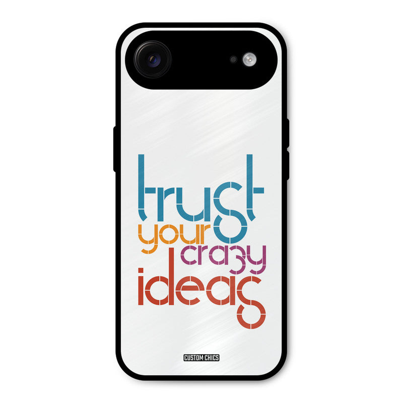 Crazy Idea iPhone Air Mobile Back Cover - Typography PrintShield Case