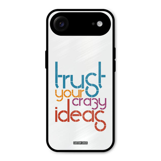 Crazy Idea iPhone Air Mobile Back Cover - Typography PrintShield Case