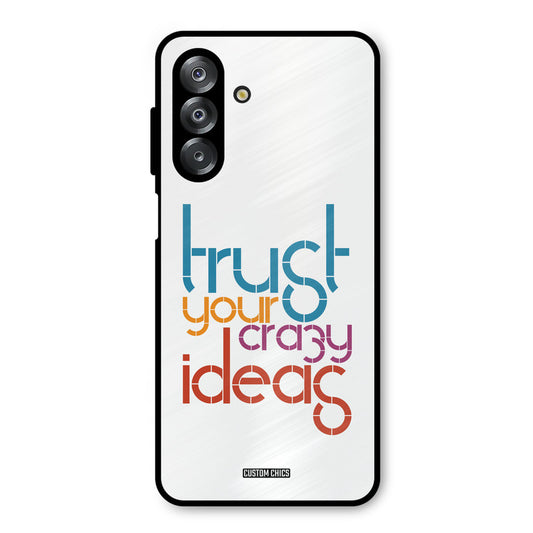 Crazy Idea Samsung Galaxy A26 Mobile Back Cover - Typography PrintShield Case