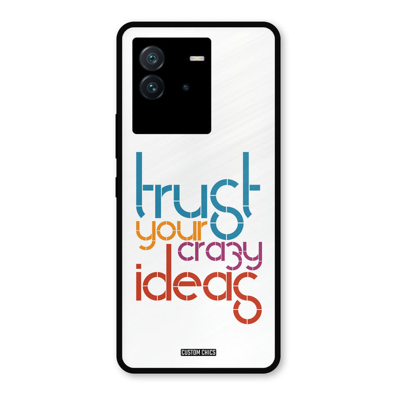 Crazy Idea iQoo Neo 6 Mobile Back Cover - Typography PrintShield Case