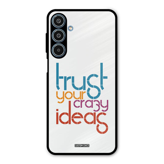 Crazy Idea Samsung Galaxy M35 5G Mobile Back Cover - Typography PrintShield Case