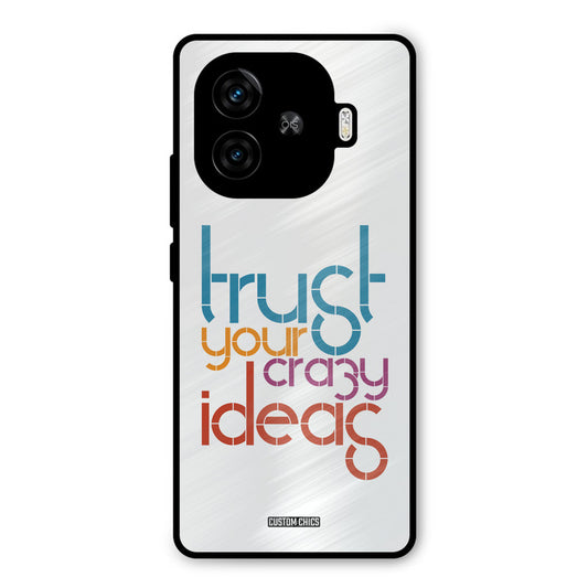 Crazy Idea iQoo Neo 10R Mobile Back Cover - Typography PrintShield Case