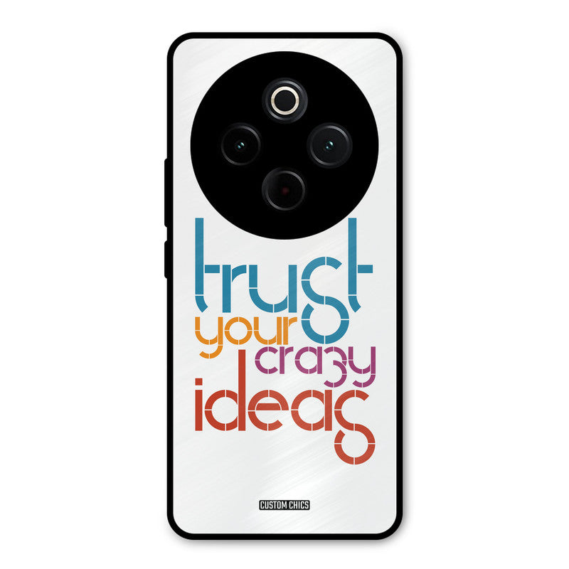 Crazy Idea iQoo Z10 Mobile Back Cover - Typography PrintShield Case