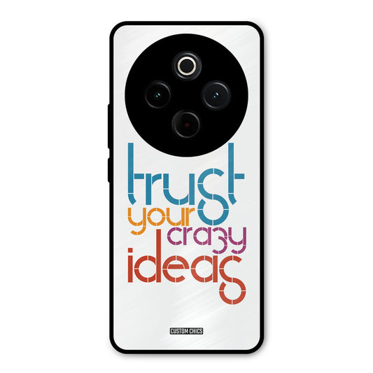 Crazy Idea iQoo Z10 Mobile Back Cover - Typography PrintShield Case