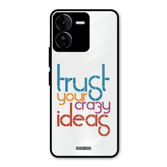 Crazy Idea iQOO Z9 Mobile Back Cover - Typography PrintShield Case