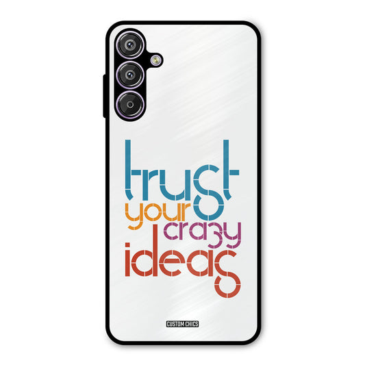 Crazy Idea Samsung Galaxy F15 Mobile Back Cover - Typography PrintShield Case