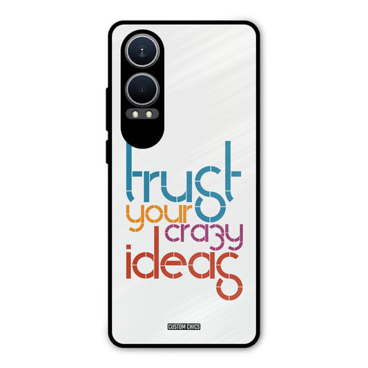Crazy Idea Oneplus Nord CE4 Lite Mobile Back Cover - Typography PrintShield Case