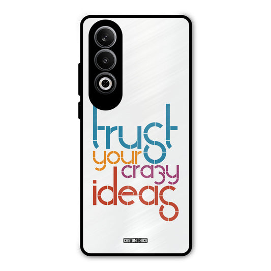 Crazy Idea OnePlus Nord CE4 Mobile Back Cover - Typography PrintShield Case