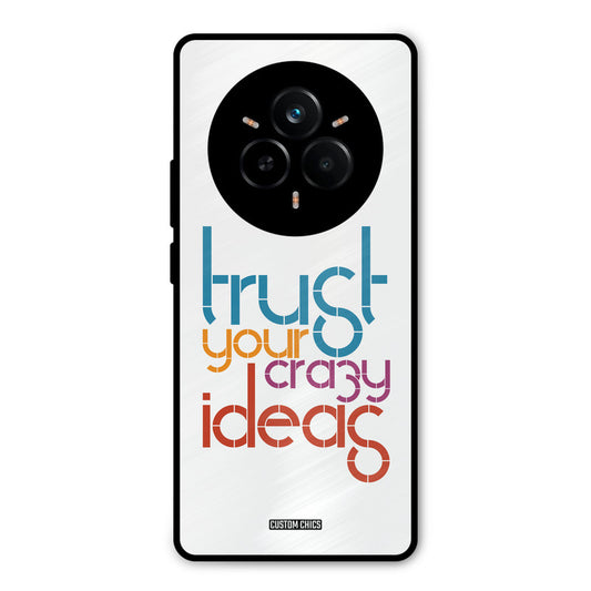 Crazy Idea Realme 14 Pro Mobile Back Cover - Typography PrintShield Case