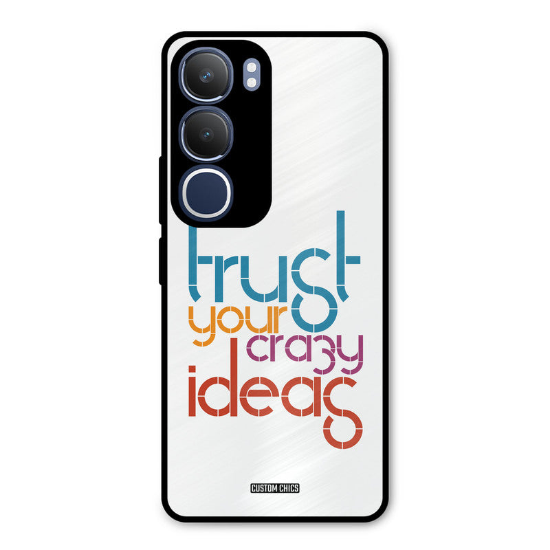 Crazy Idea Vivo Y29 Mobile Back Cover - Typography PrintShield Case
