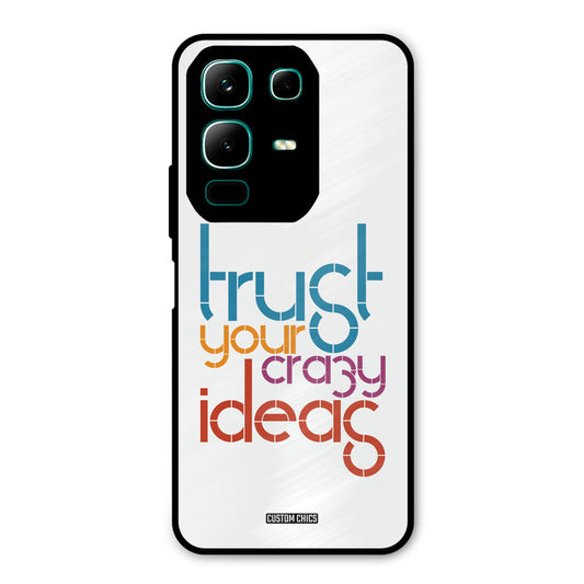 Crazy Idea Infinix Note 50x Mobile Back Cover - Typography PrintShield Case
