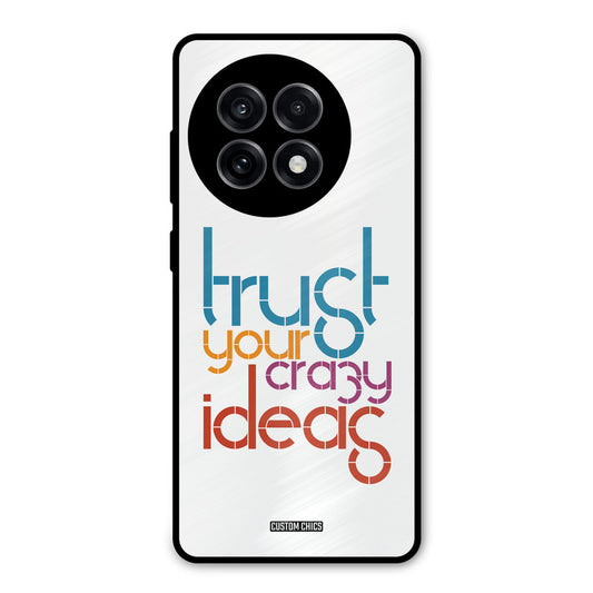 Crazy Idea OnePlus 13R Mobile Back Cover - Typography PrintShield Case
