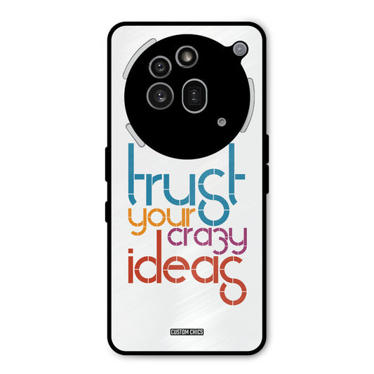 Crazy Idea Nothing Phone 3A Pro Mobile Back Cover - Typography PrintShield Case