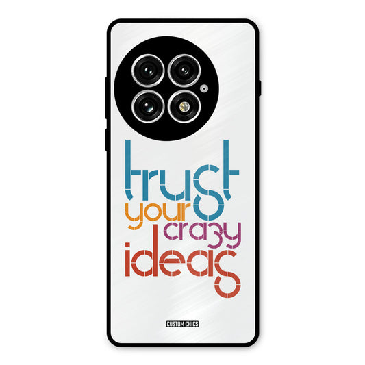 Crazy Idea Oneplus 13 Mobile Back Cover - Typography PrintShield Case