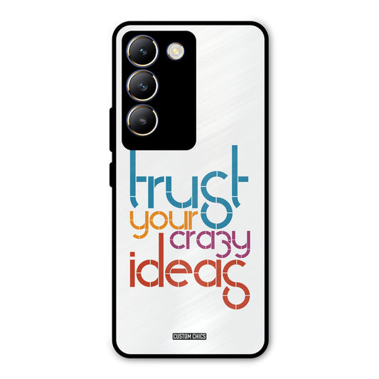 Crazy Idea Vivo Y200e Mobile Back Cover - Typography PrintShield Case