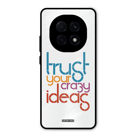 Crazy Idea Oppo F29 Pro Mobile Back Cover - Typography PrintShield Case