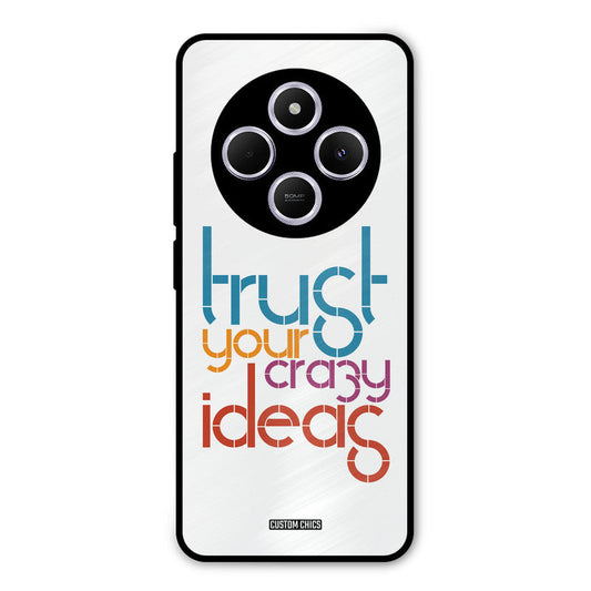 Crazy Idea Poco M7 Mobile Back Cover - Typography PrintShield Case