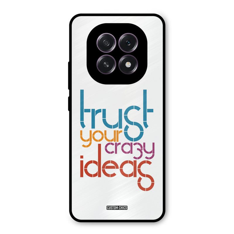 Crazy Idea Oppo F29 Mobile Back Cover - Typography PrintShield Case