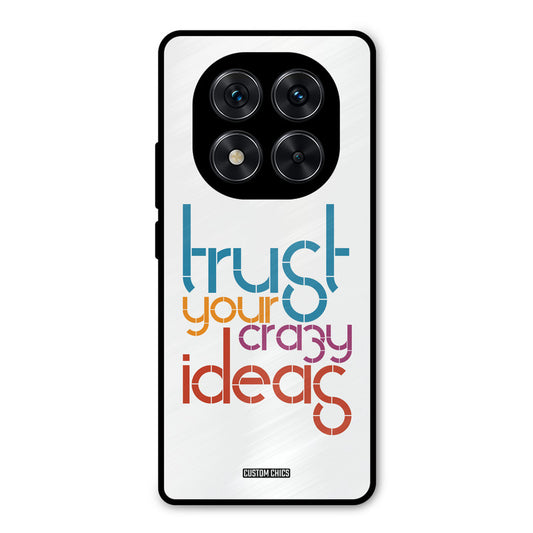 Crazy Idea Redmi Note 14 Pro Mobile Back Cover - Typography PrintShield Case