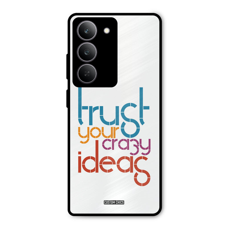 Crazy Idea Realme 14x Mobile Back Cover - Typography PrintShield Case