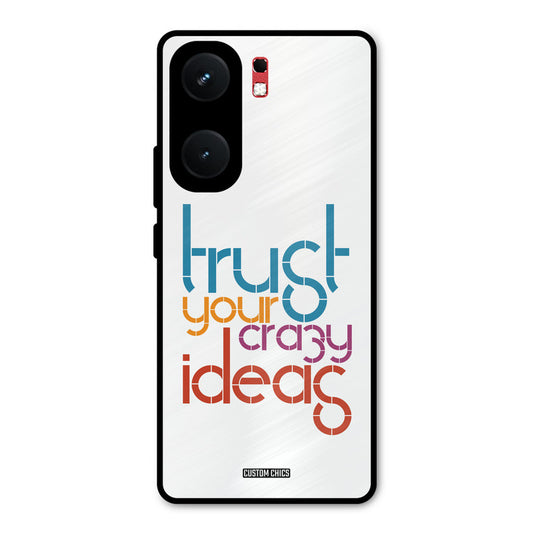 Crazy Idea iQOO Neo 9 Pro Mobile Back Cover - Typography PrintShield Case