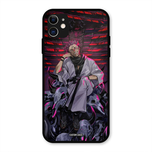 Curse King iPhone 11 Mobile Back Cover - Anime PrintShield Case