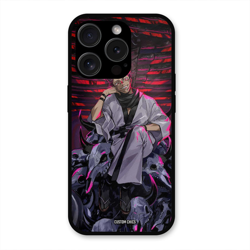 Curse King iPhone 15 Pro Max Mobile Back Cover - Anime PrintShield Case