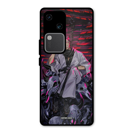 Curse King Vivo V30 Mobile Back Cover - Anime PrintShield Case