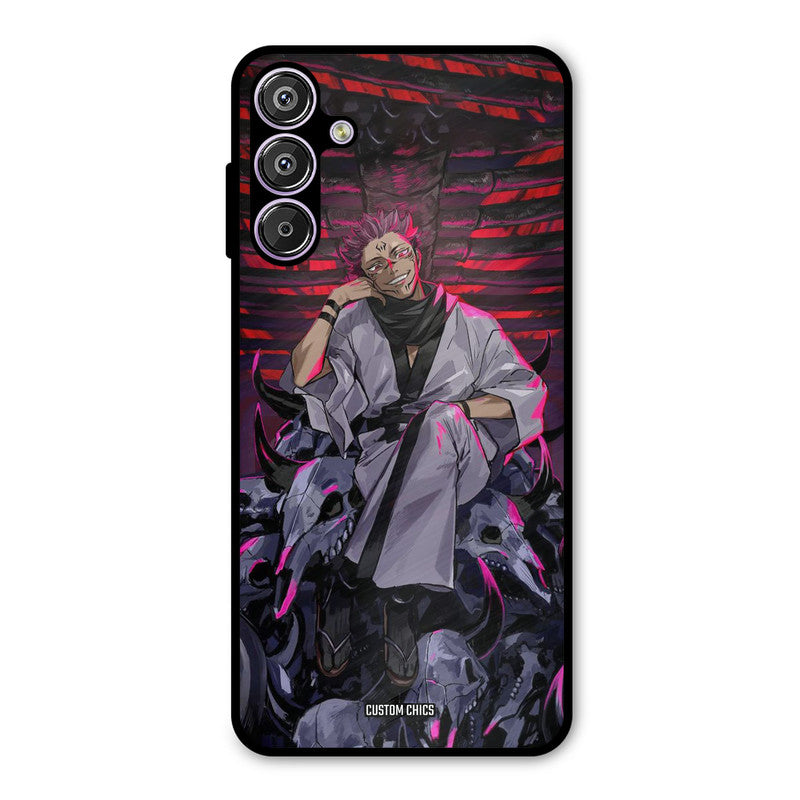 Curse King Samsung Galaxy M15 Mobile Back Cover - Anime PrintShield Case