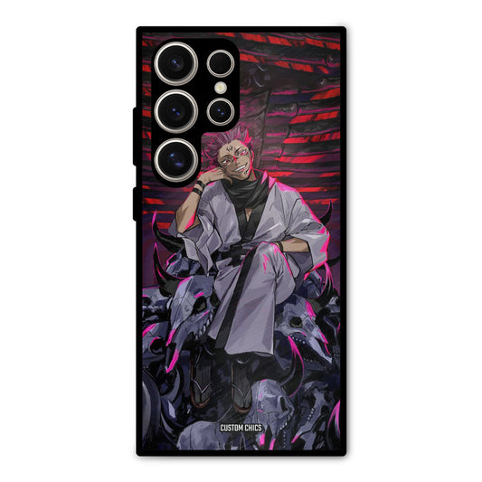 Curse King Samsung Galaxy S24 Ultra Mobile Back Cover - Anime PrintShield Case