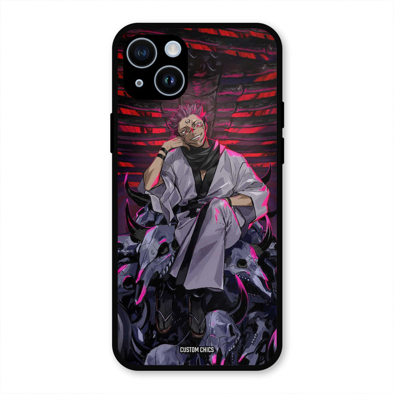 Curse King iPhone 14 Mobile Back Cover - Anime PrintShield Case