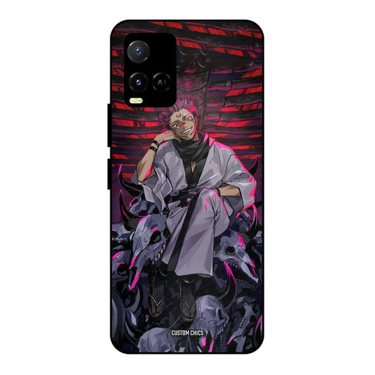 Curse King Vivo Y33s Mobile Back Cover - Anime PrintShield Case