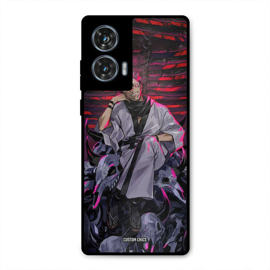 Curse King Moto G96 Mobile Back Cover - Anime PrintShield Case