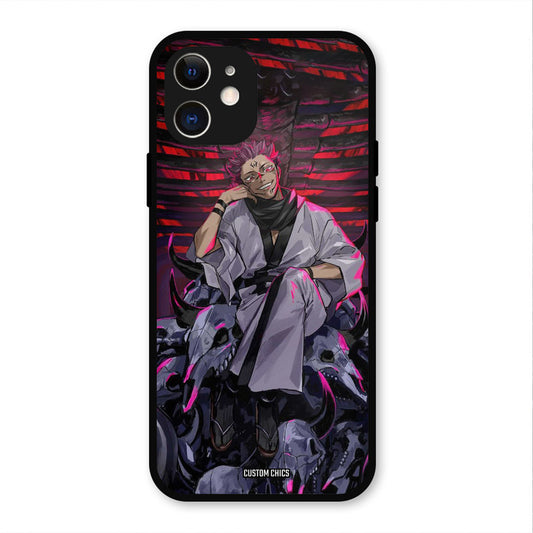 Curse King iPhone 12 Mobile Back Cover - Anime PrintShield Case