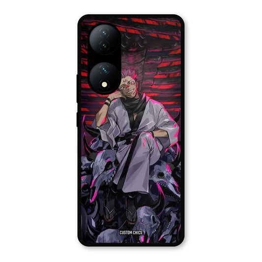 Curse King Vivo Y100 Mobile Back Cover - Anime PrintShield Case