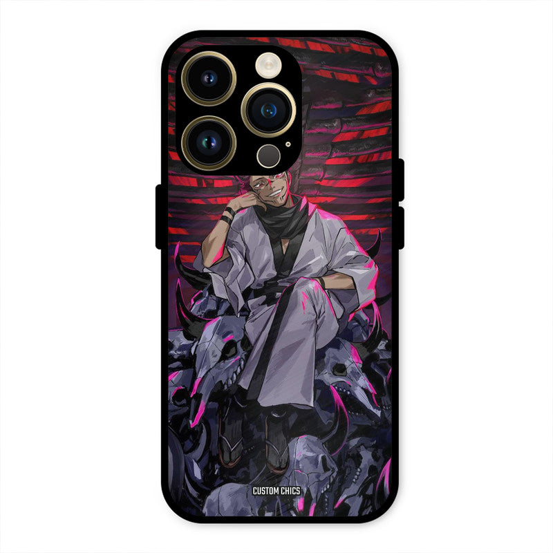 Curse King iPhone 14 Pro Mobile Back Cover - Anime PrintShield Case