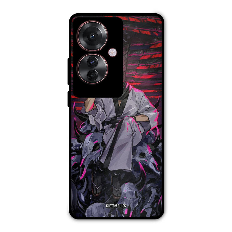 Curse King Oppo F25 Pro Mobile Back Cover - Anime PrintShield Case