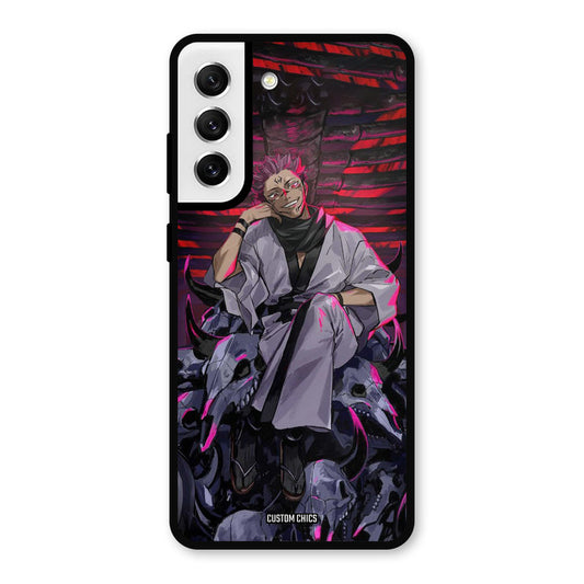 Curse King Samsung Galaxy S21 FE 5G Mobile Back Cover - Anime PrintShield Case