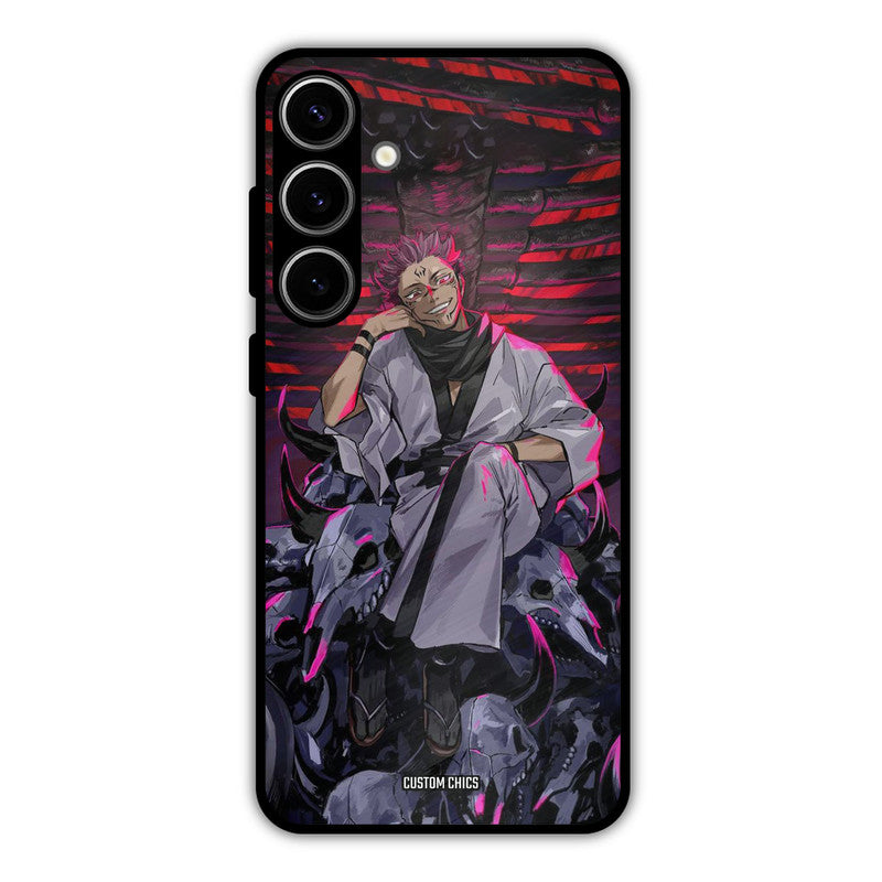 Curse King Samsung Galaxy S24 Plus Mobile Back Cover - Anime PrintShield Case