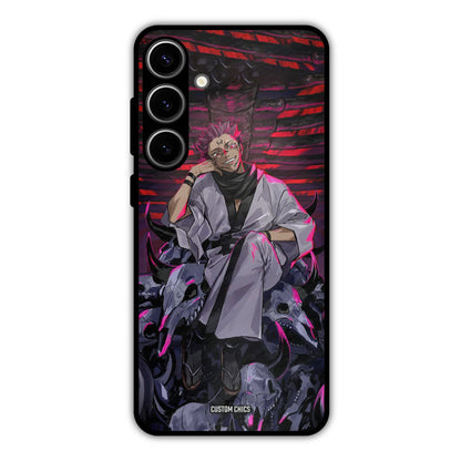 Curse King Samsung Galaxy S24 Plus Mobile Back Cover - Anime PrintShield Case