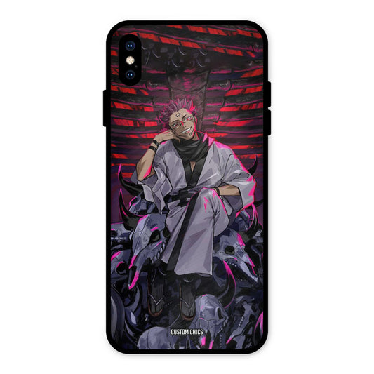 Curse King iPhone XS Max Mobile Back Cover - Anime PrintShield Case