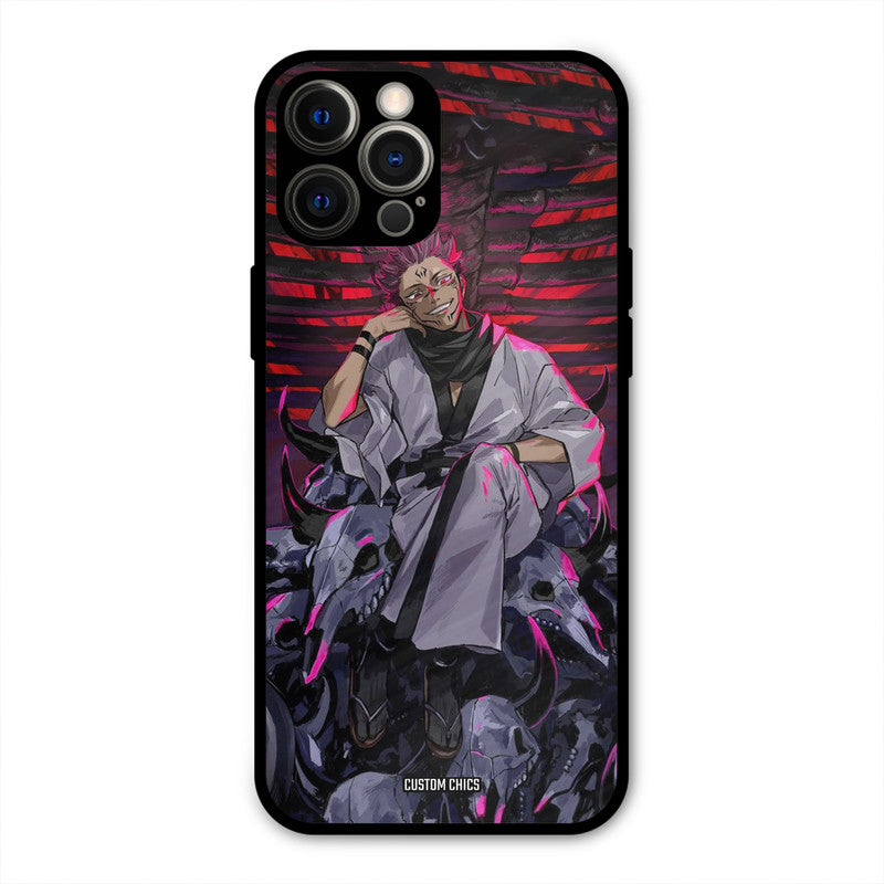 Curse King iPhone 12 Pro Max Mobile Back Cover - Anime PrintShield Case