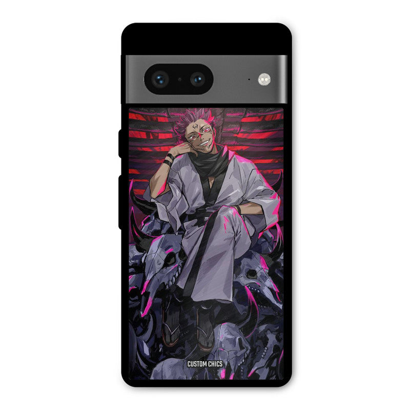 Curse King Google Pixel 7 Mobile Back Cover - Anime PrintShield Case